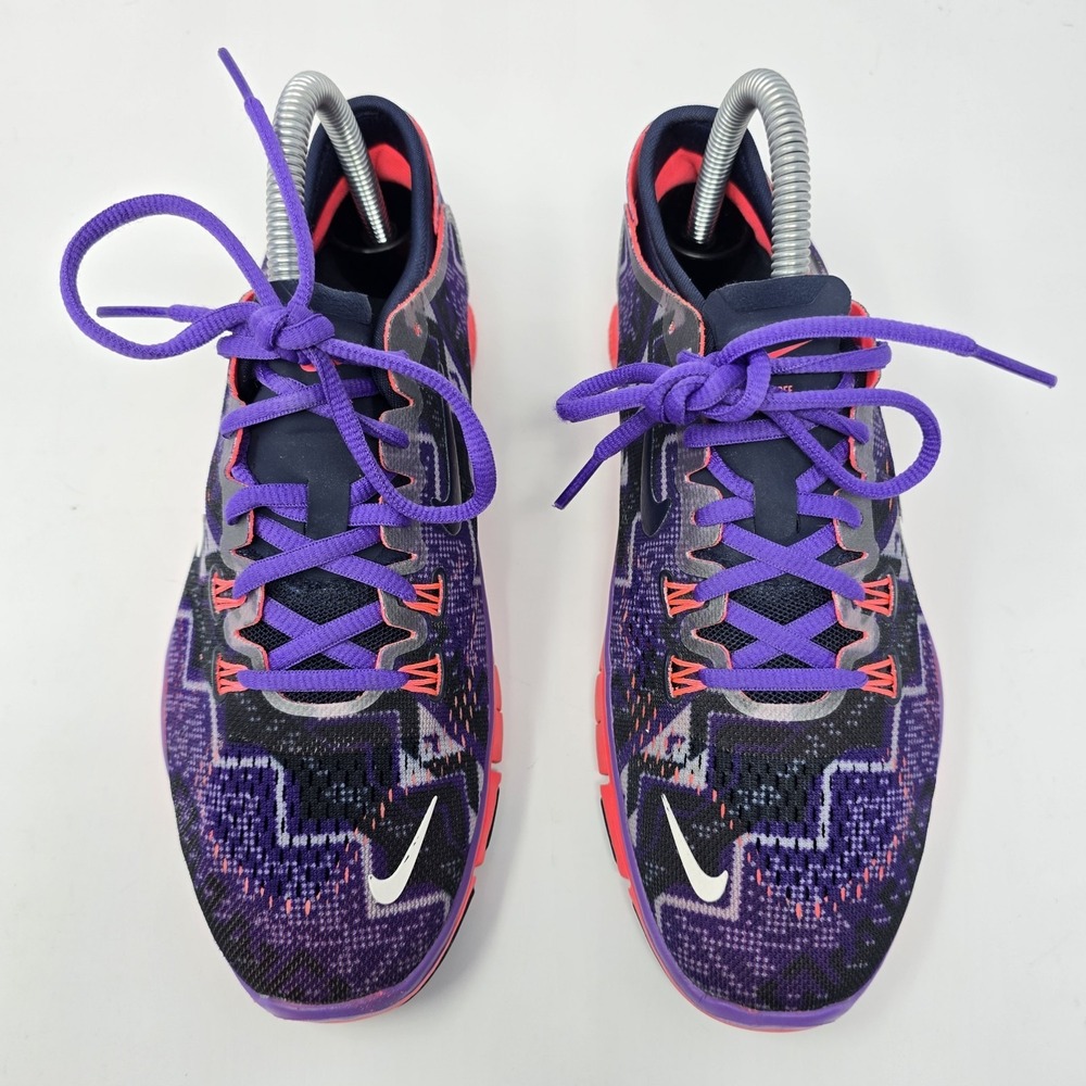 Nike Free 5.0 TR Fit 4 Womens Training Shoes Purple Pink 629832-402 Size 6.5 - Picture 9 of 16